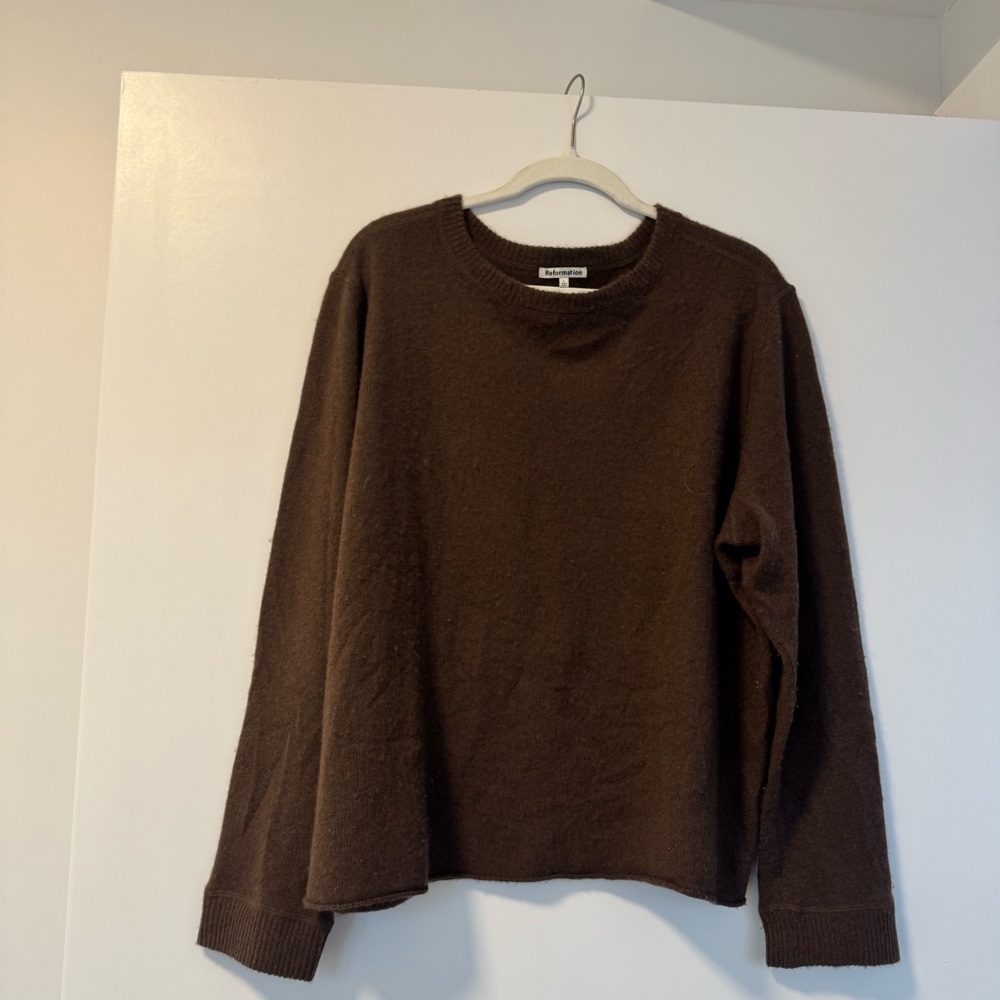 Reformation cashmere sweater